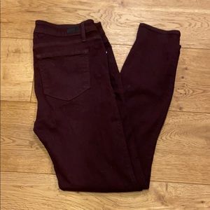 PAIGE maroon jean /pant